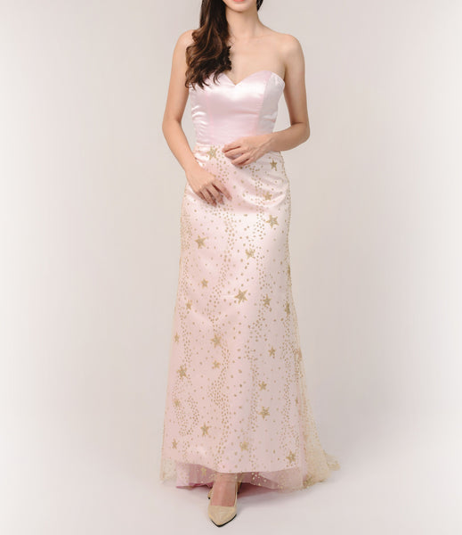 Donna Glitter Evening Dress
