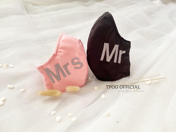 MR & MRS Bridal Masks